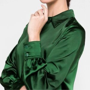 ♠️💚NWTs Kate Spade Emerald Blouse♠️💚